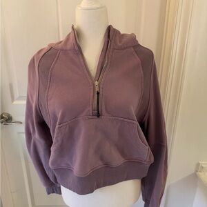 lululemon athletica Mauve Half-Zip Hoodie